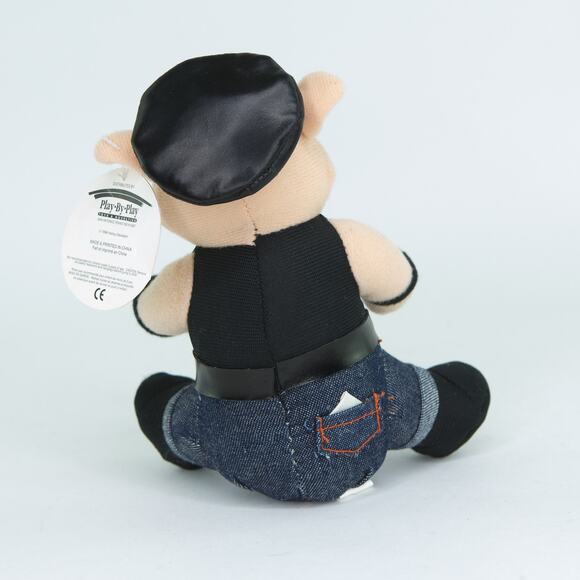 HARLEY DAVIDSON Motorcycles PLUSH Hog Pig 1998 Play-By-Play Official Licensed - Picture 7 of 8